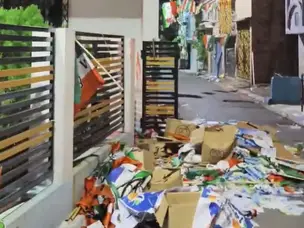 After BJP sweep, security eased at Mamata Banerjee’s home; TMC flags replaced in Kolkata office