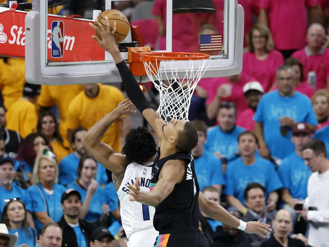 NBA Playoffs | 'Goaltending uncalled': Wolves question Wembanyama's record 12 blocks in Game 1 of conference semis NBA Playoffs | 'Goaltending uncalled': Wolves question Wembanyama's record 12 blocks in Game 1 of conference semis
