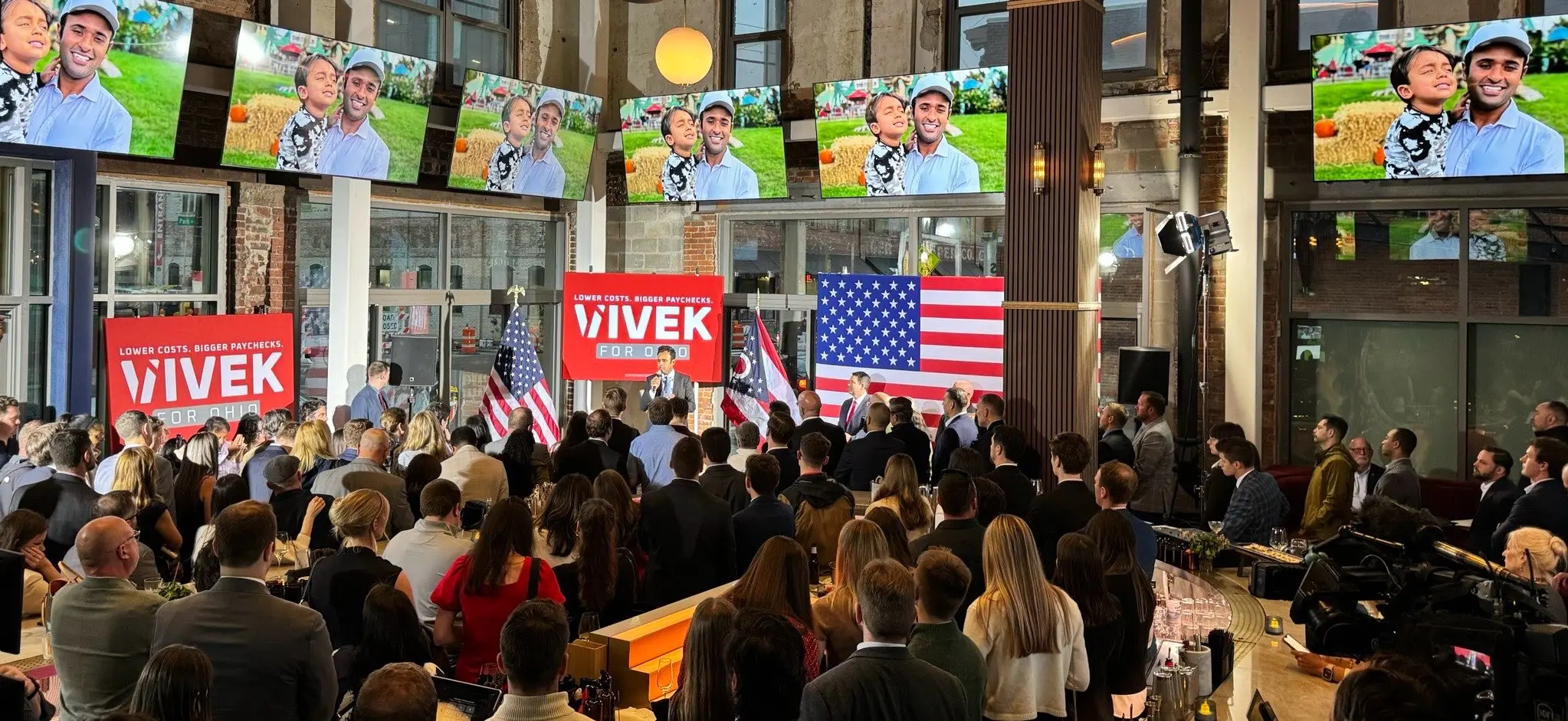 Vivek Ramaswamy wins Ohio GOP governor nomination, sets up November clash with Amy Acton