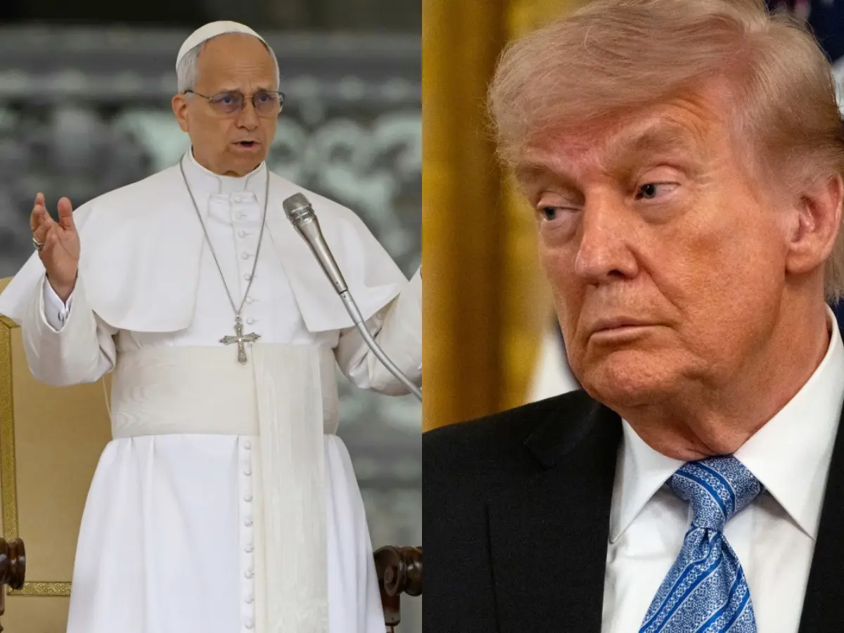 'If anyone wants to criticise me, do so truthfully': Pope Leo slams Trump over Iran nuclear claims