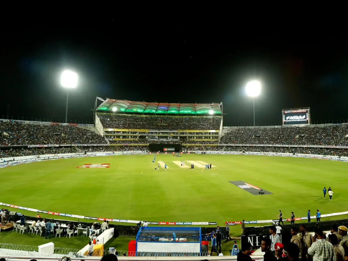 Rajiv Gandhi Stadium, Hyderabad – 2 Times