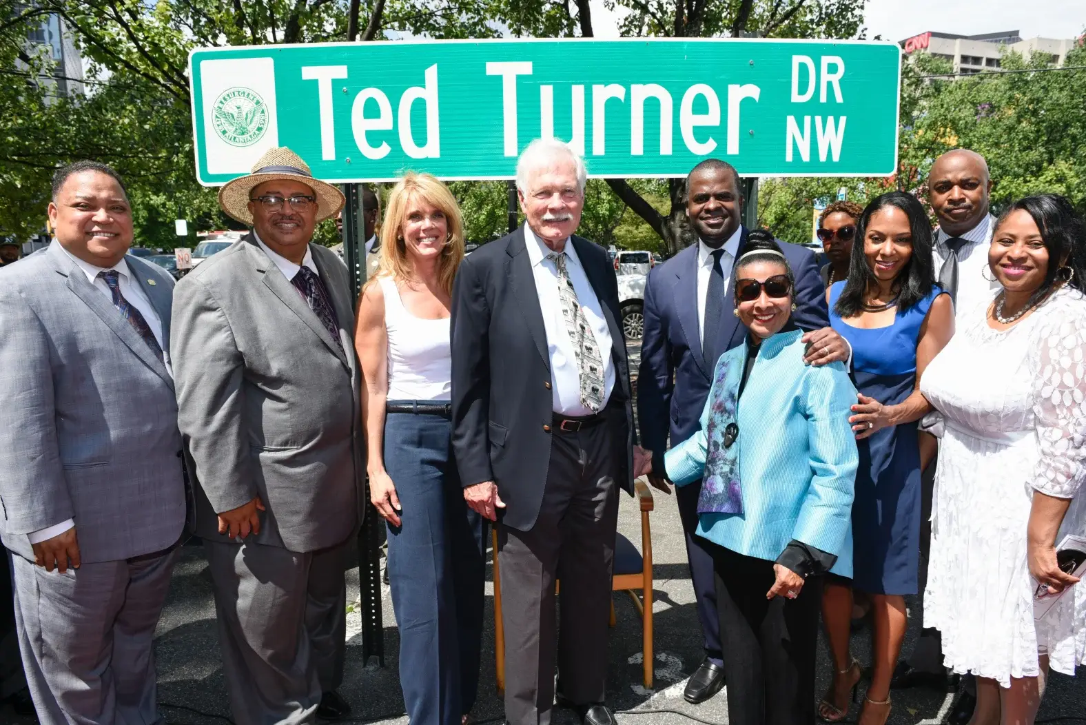 A 24-year-old Ted Turner refused to follow his father's dying advice and kept the business. He worked tirelessly to pay