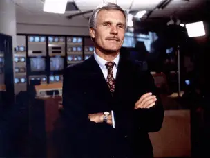 Which satellites helped Ted Turner launch CNN in 1980