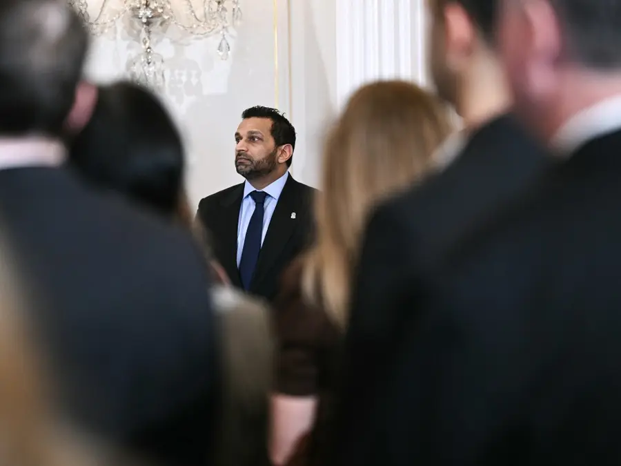 Ka$h on the rocks? REVEALED! FBI Director Kash Patel handing out personalised bourbon bottles, while suing over claims he drinks too much