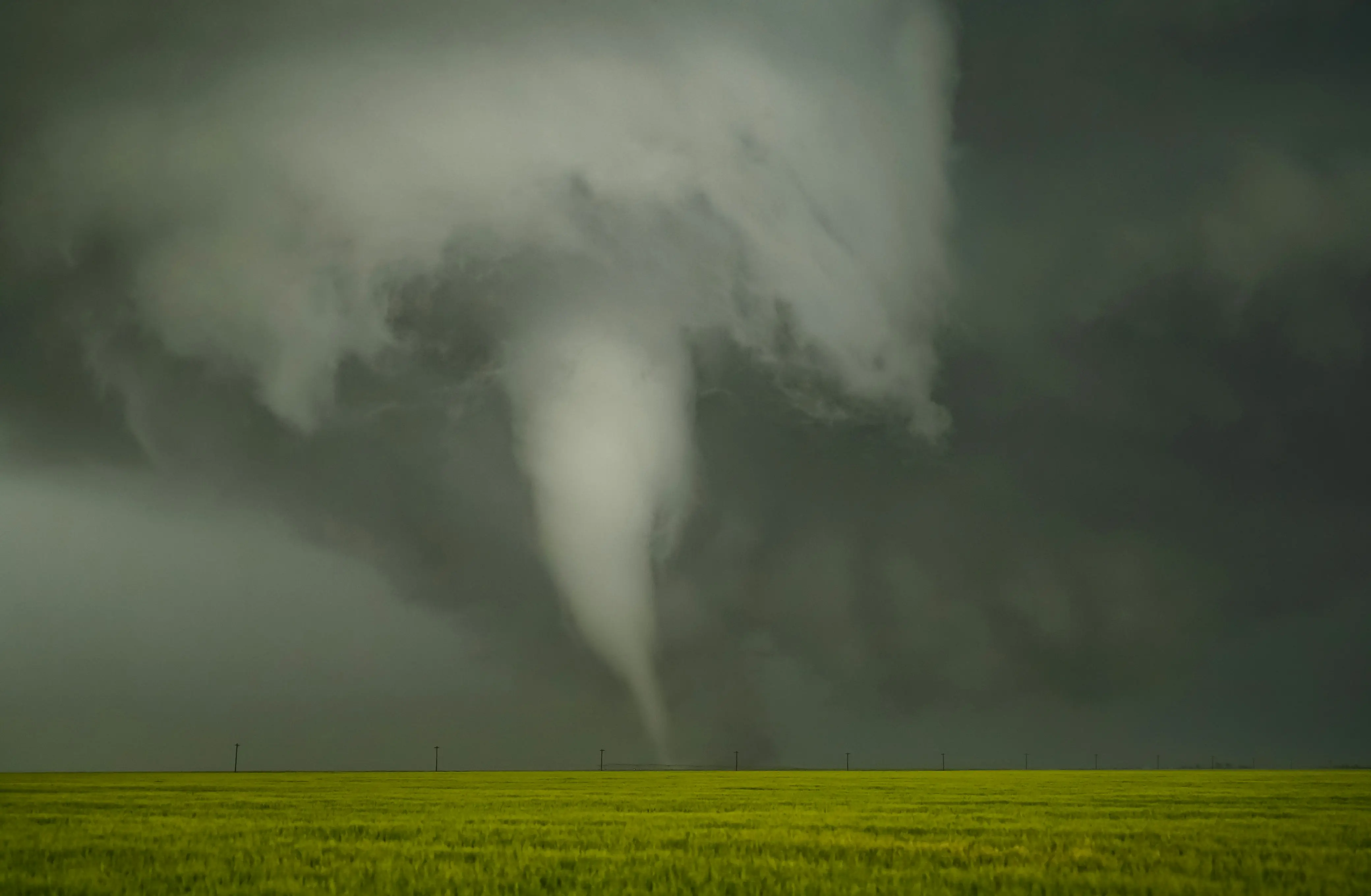 8. Iowa (53 Tornadoes/Year - Tie)