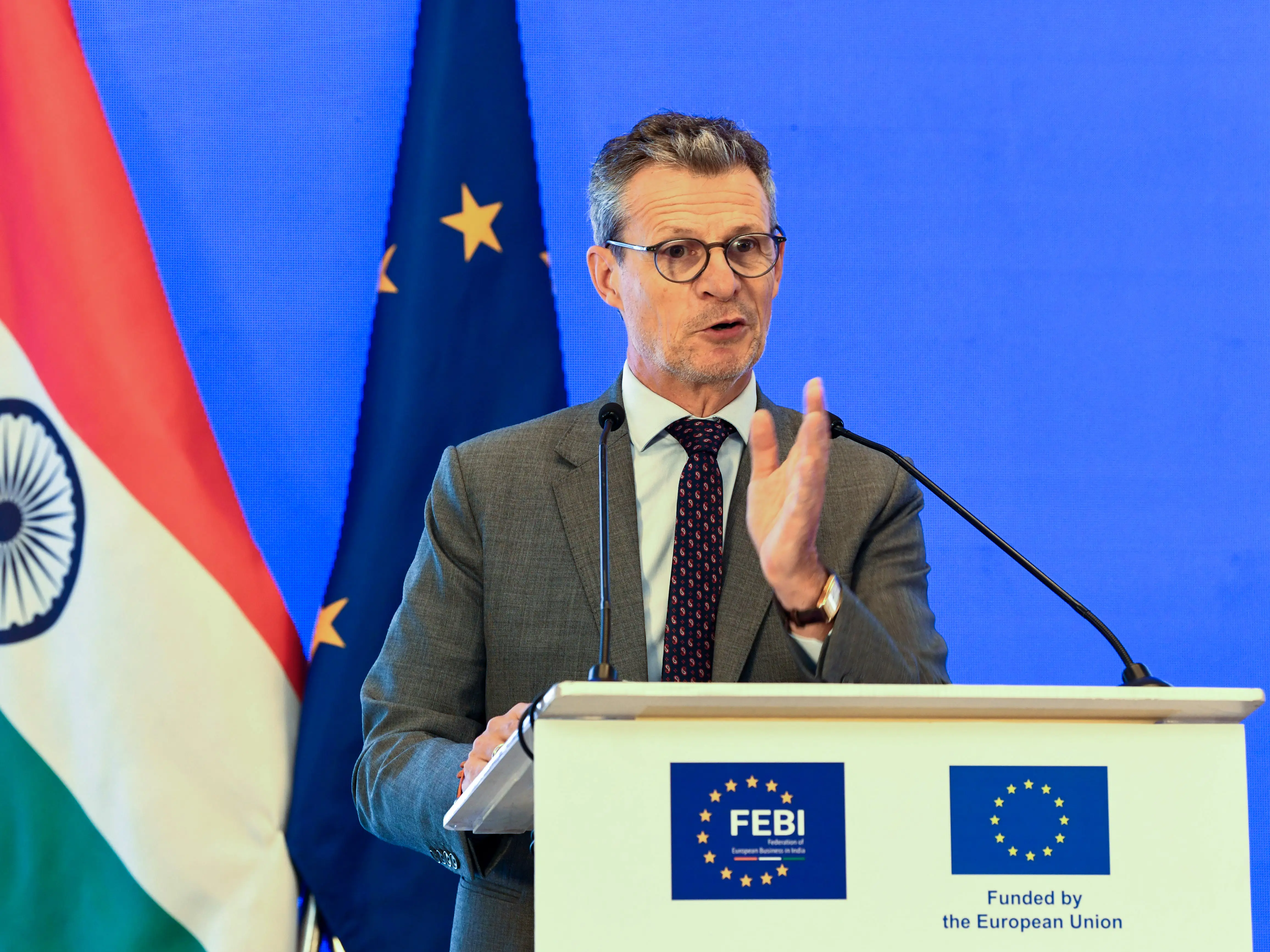 EU Ambassador Delphin: EU India trade pact to double bilateral trade EU Ambassador Delphin: EU India trade pact to double bilateral trade