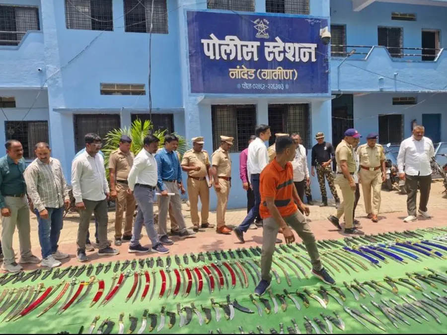 Maharashtra’s biggest arms bust: Nearly 5,000 weapons seized in Nanded