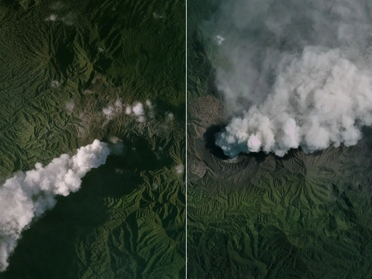 One of Indonesia’s most active volcanoes