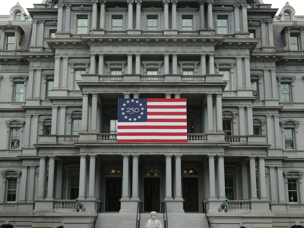 Is Trump turning a historic Eisenhower tower into another White House? $7.5 million paint plan sparks backlash Is Trump turning a historic Eisenhower tower into another White House? $7.5 million paint plan sparks backlash