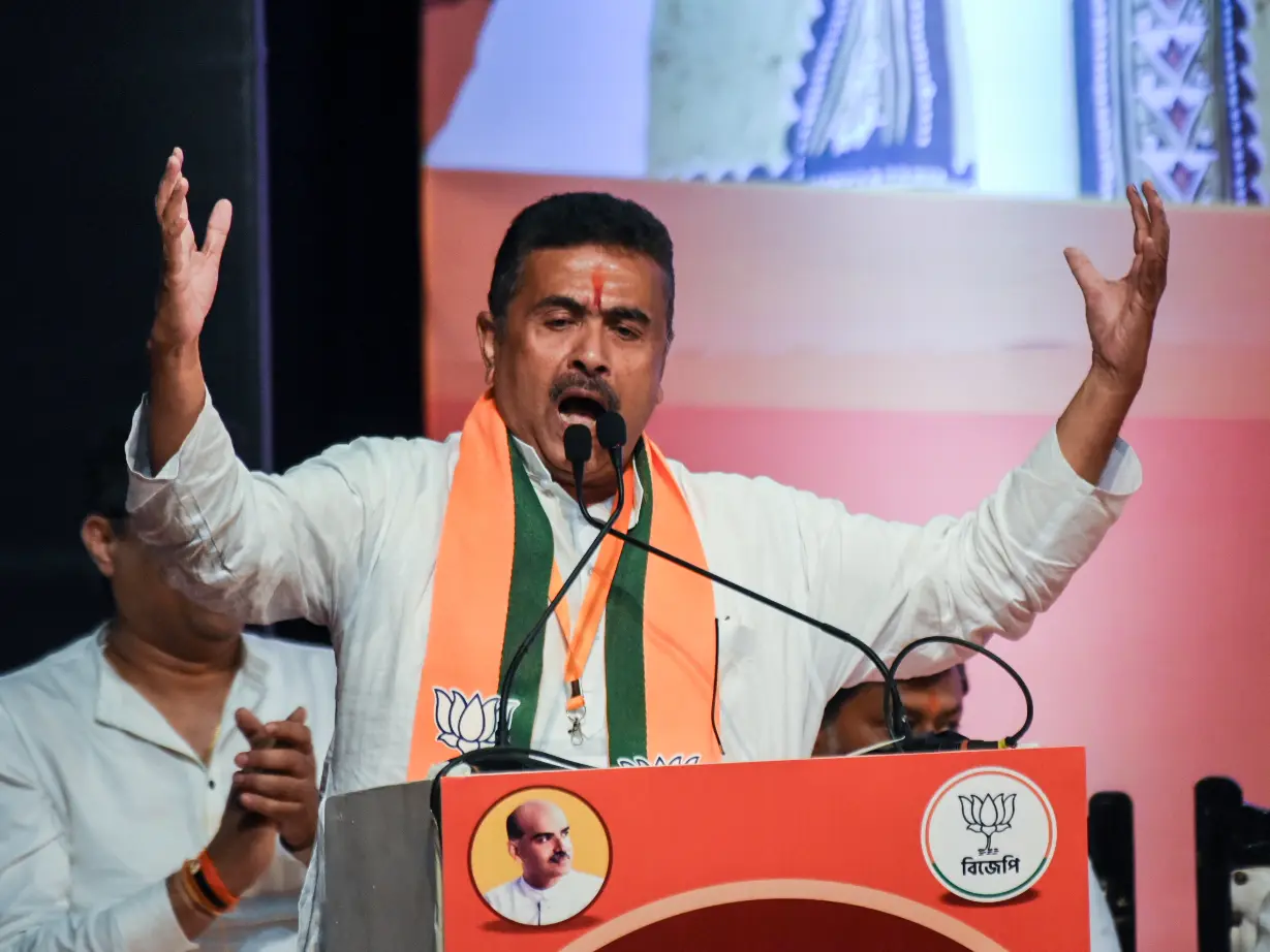 ‘Bhoy out, bhorsha in’: BJP leader Suvendu Adhikari’s first message after being named Bengal CM – What he said
