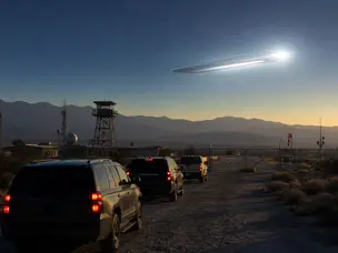 UFO files: 'No wings, no exhaust, then it vanished'— FBI witness reports 'super bright' object over US test site