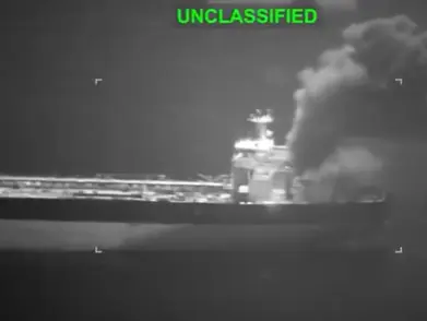 WATCH: Pentagon releases footage of US Navy F/A-18 Super Hornet bombing 2 Iranian tankers in Hormuz WATCH: Pentagon releases footage of US Navy F/A-18 Super Hornet bombing 2 Iranian tankers in Hormuz