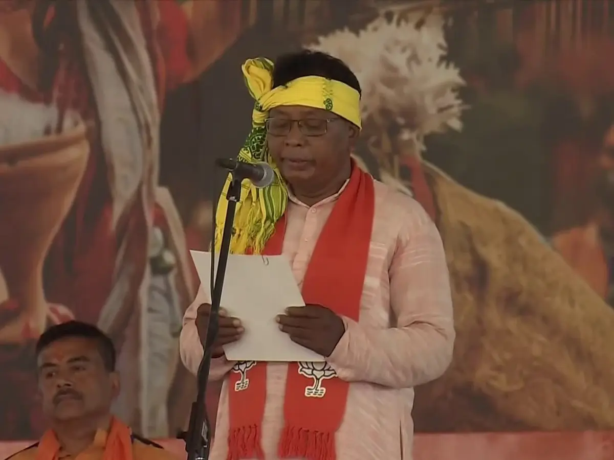 BJP’s tribal leader Khudiram Tudu enters Bengal cabinet after big Ranibandh win