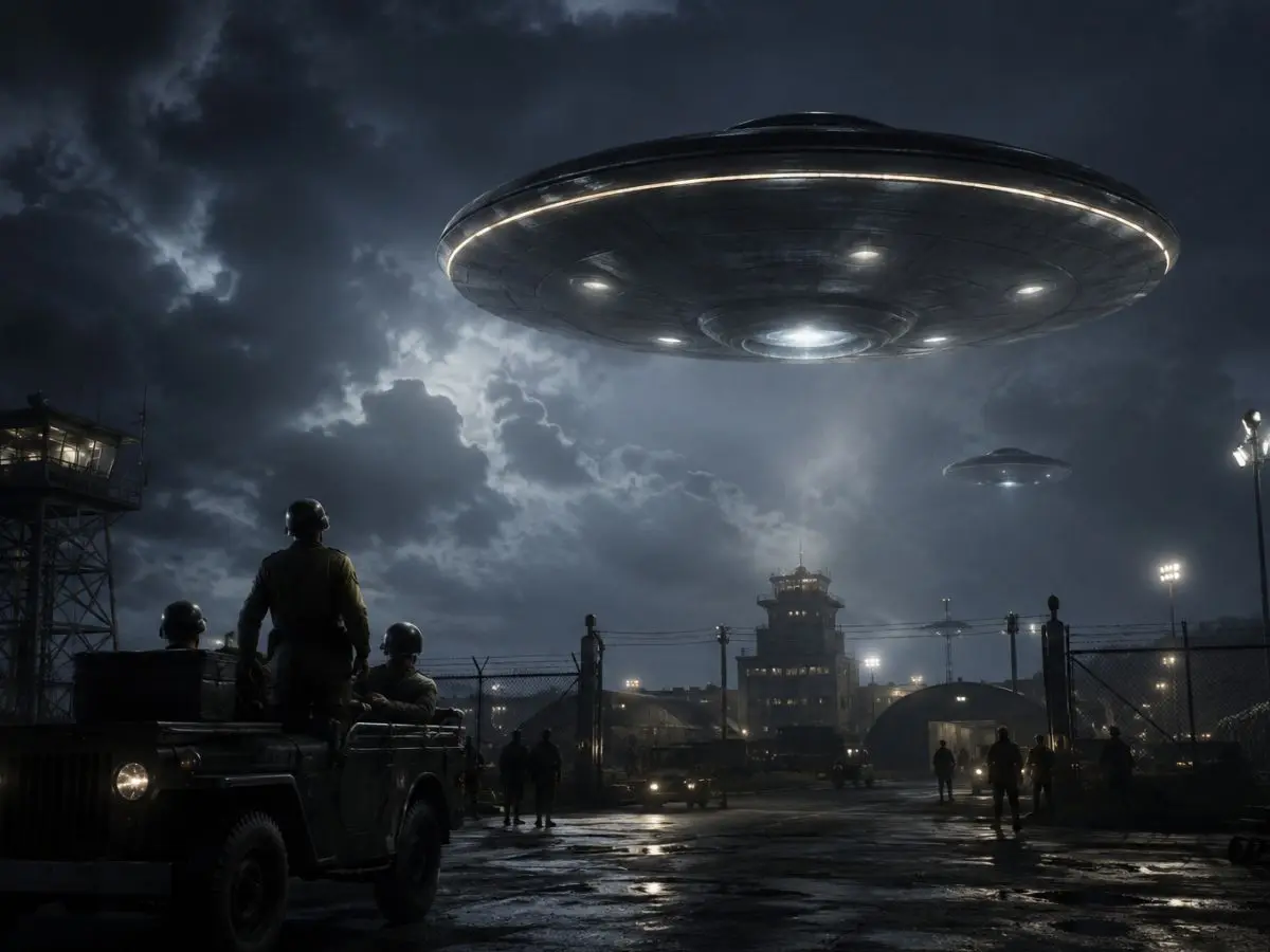‘Flying saucers over air base for 30 mins’: FBI UFO files reveal chilling 1948 ‘non-human craft’ encounters near military sites