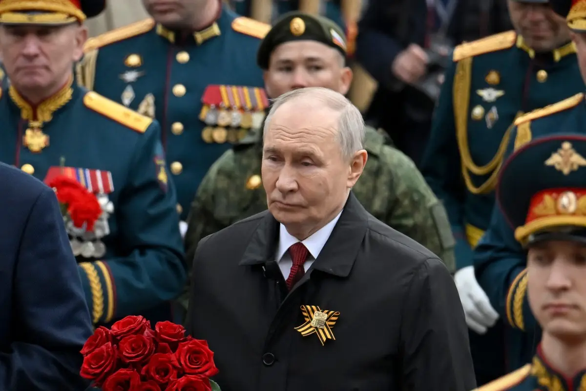 ‘Aggressive force armed by NATO’: Putin calls Moscow’s war in Ukraine ‘just’ in Victory Day speech