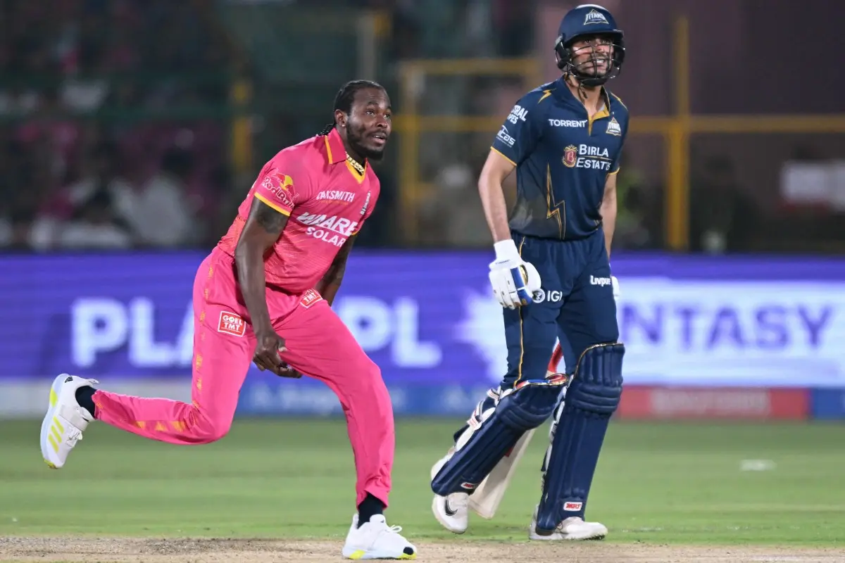 RR vs GT: Jofra Archer equals IPL record for longest over in tournament history