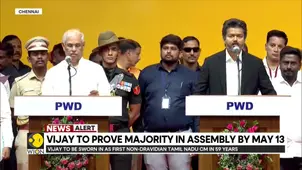 TVK Chief Vijay Sworn In as Tamil Nadu’s New Chief Minister 