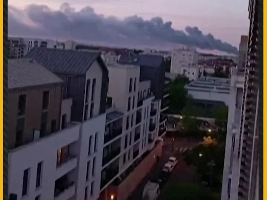 Paris Airport Fire: Massive Fire Erupts Near Paris Charles de Gaulle Airport 
