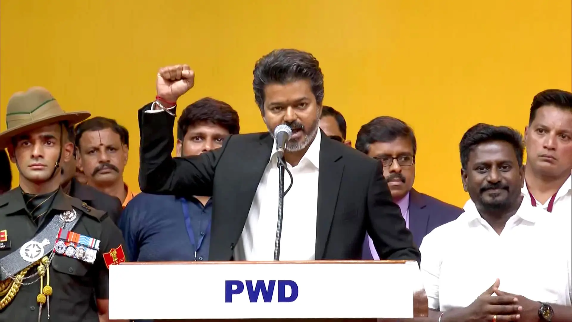 ‘New era of social justice starts NOW’: Vijay roars after taking oath as TN CM, signs first orders