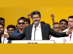 Vijay goes off-script before reading formal oath of Tamil Nadu CM, jubilant fans cheer every word | WATCH top 5 moments
