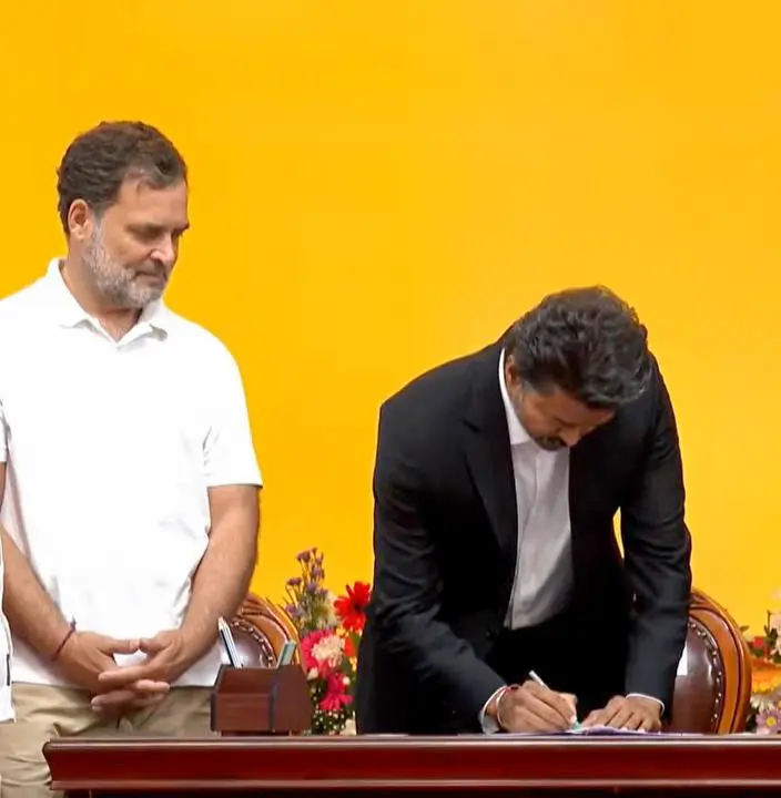 Vijay signs first orders