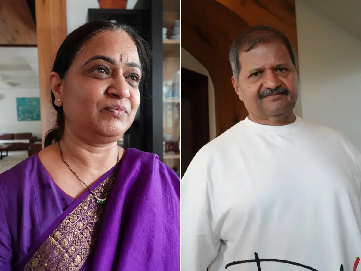 Rashmika gives a rare moment of Vijay's parents