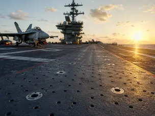 'Pad Eyes': Why the USS Abraham Lincoln deck is covered in tiny holes
