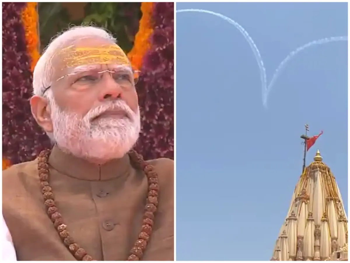 WATCH: PM Modi attends thrilling IAF Surya Kiran airshow at Somnath Temple celebrations