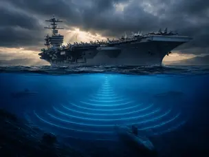 'Passive Sonar': How the USS Abraham Lincoln listens for threats while blinded