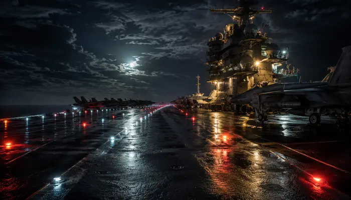 'Dark Deck': Why walking on the USS Abraham Lincoln at night is deadly