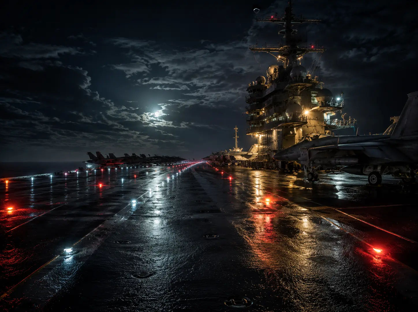 'Dark Deck': Why walking on the USS Abraham Lincoln at night is deadly