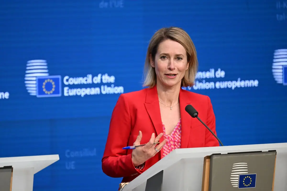 'Putin in a weaker position than ever before', says European Union Vice-President Kaja Kallas