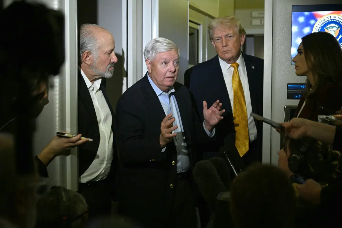 What Trump aide Lindsey Graham said?