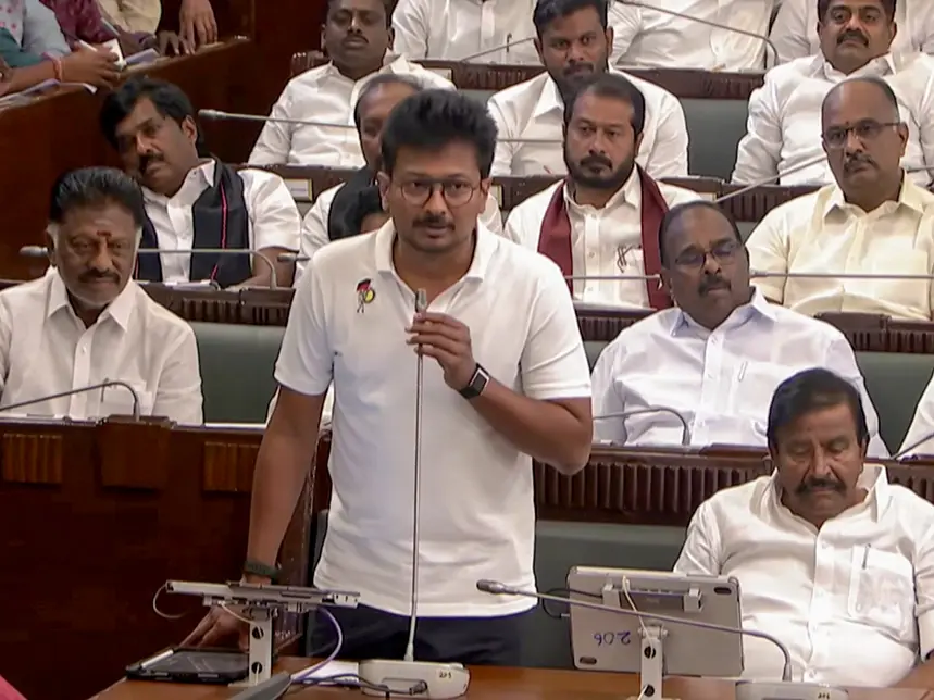 Udhayanidhi Stalin reiterates ‘Sanatana Dharma should be eradicated’ remark in Tamil Nadu Assembly Udhayanidhi Stalin reiterates ‘Sanatana Dharma should be eradicated’ remark in Tamil Nadu Assembly