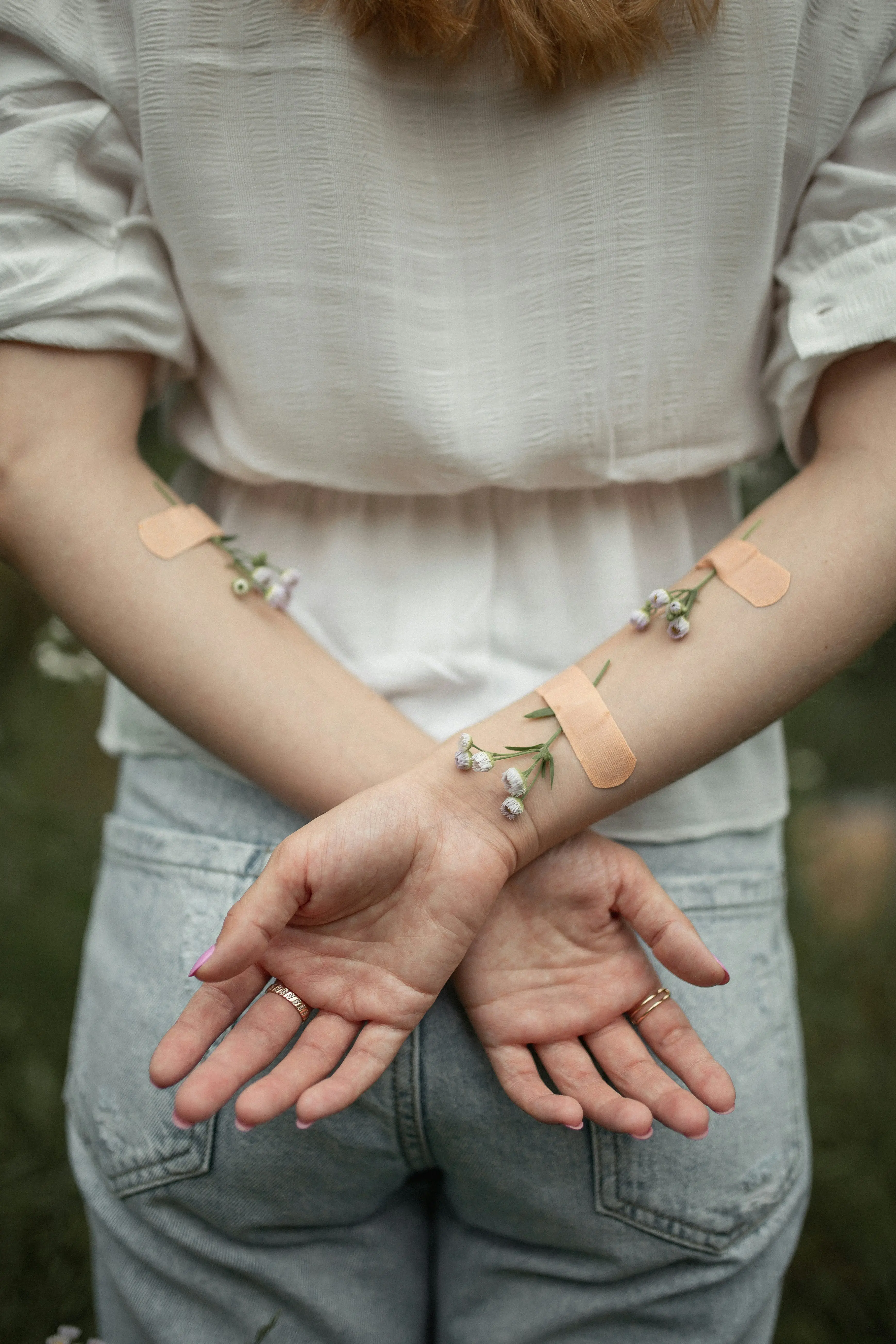 In PCOS, there is no increase in abnormal cysts on ovaries
