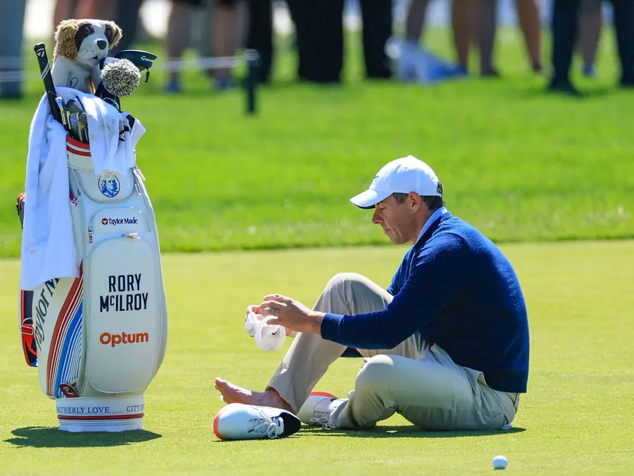 PGA Championship: McIlroy cuts practice short after three rounds because of foot blister