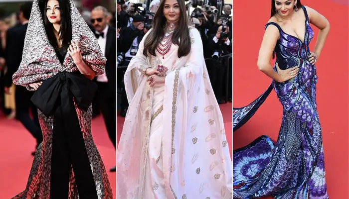 From sarees to butterfly-inspired gowns: Aishwarya Rai Bachchan’s most iconic Cannes looks of all time