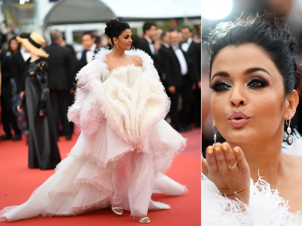 Aishwarya Rai at Cannes Film Festival in 2019