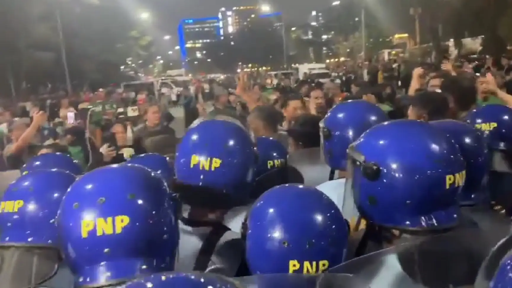 Gunshots heard at Philippine Senate, people told to run for cover