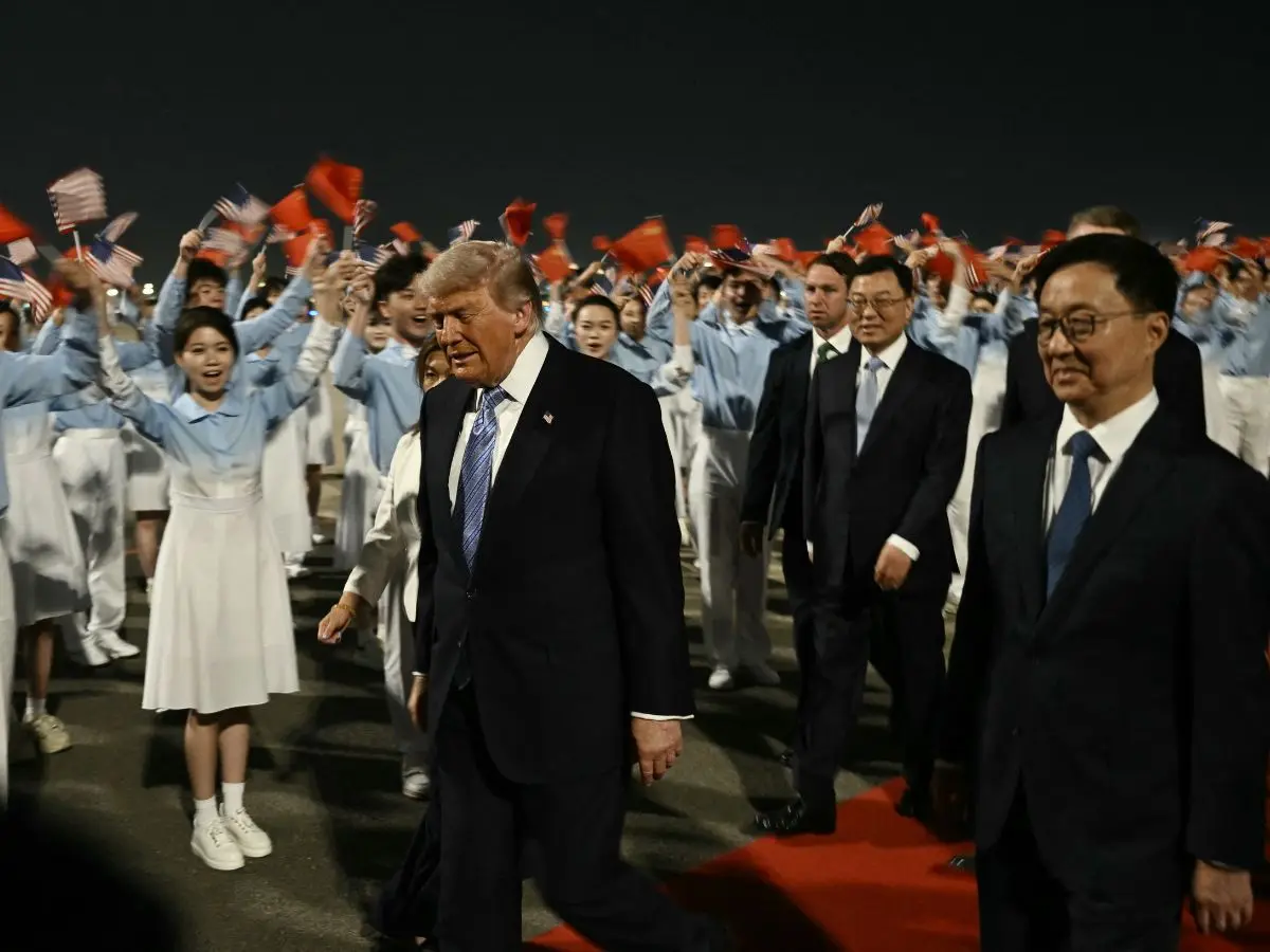 Trump receives special welcome