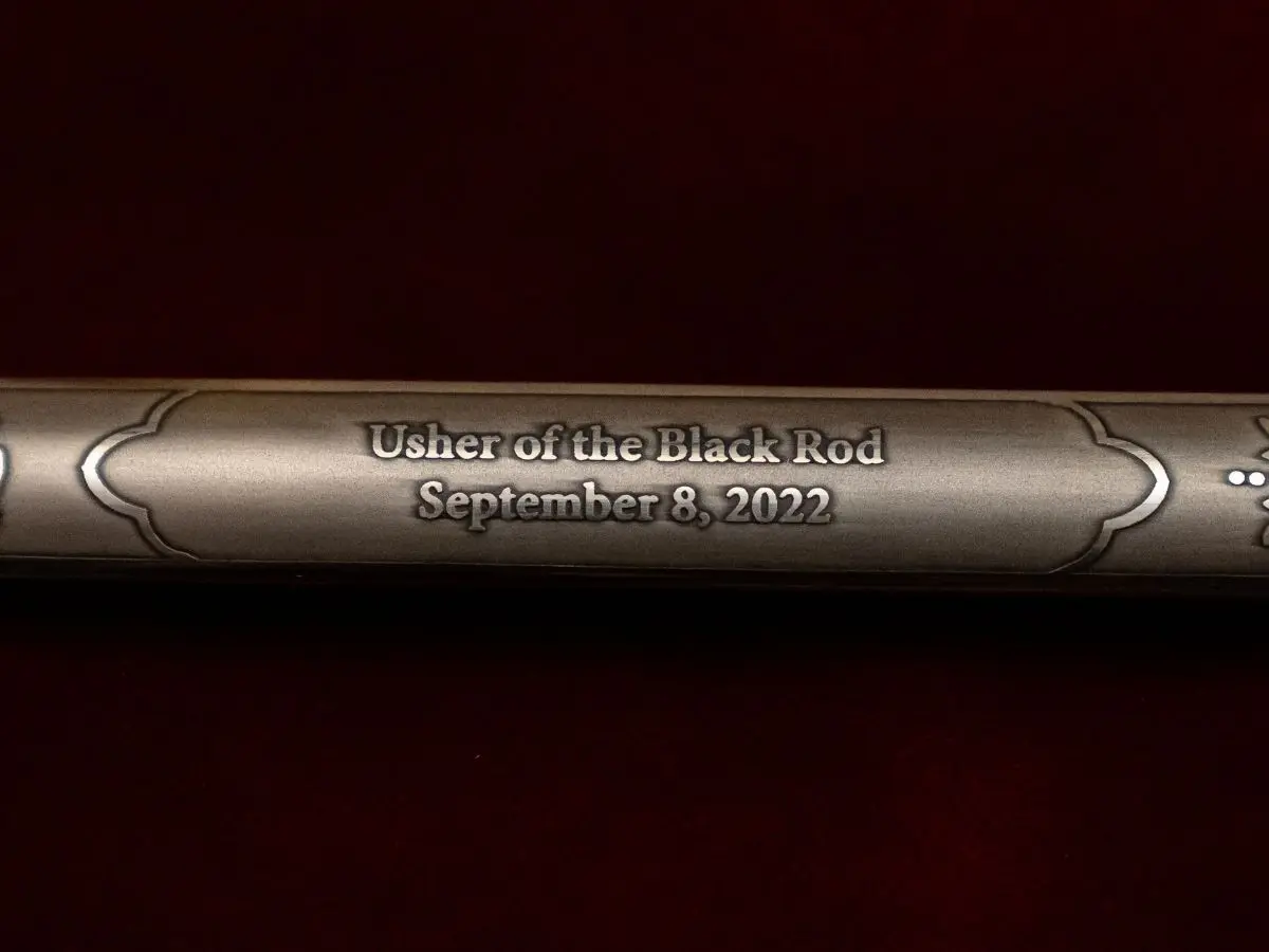 Slamming door in Black Rod’s face