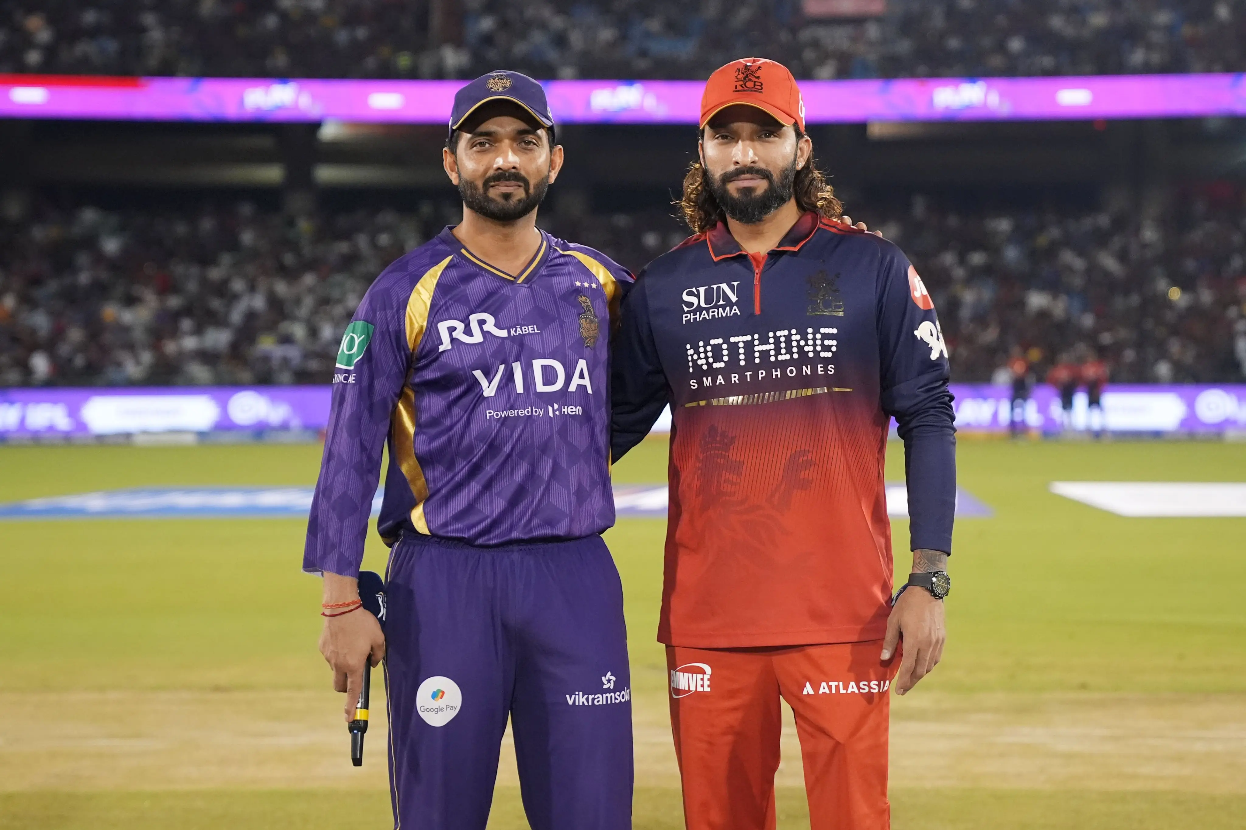 Who won yesterday's IPL 2026 match between Royal Challengers Bengaluru vs Kolkata Knight Riders? Check result
