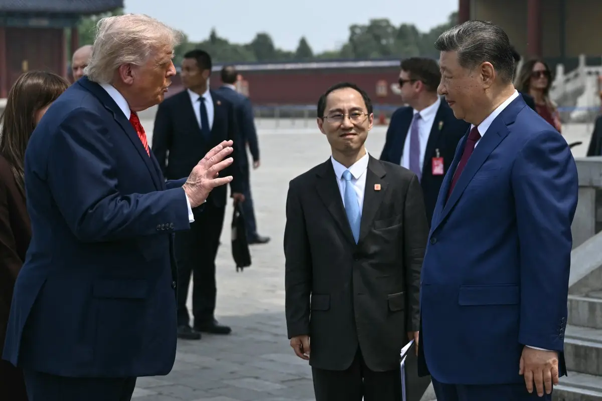 Trump dodges Taiwan questions following two-hour summit with Xi Jinping