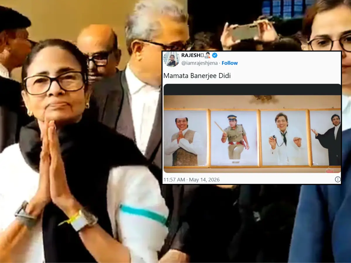 Mamata's attire goes viral!