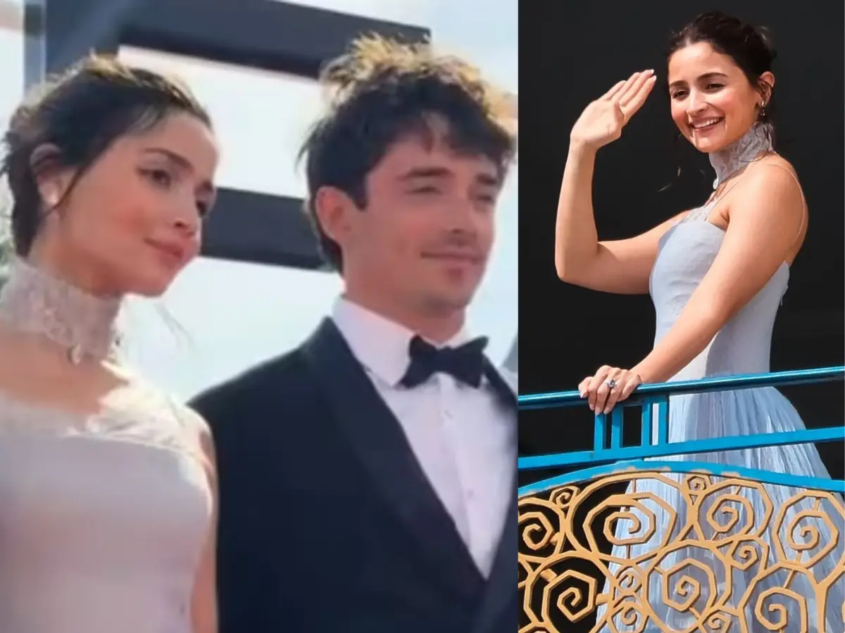 After Carlos Sainz Jr, Alia Bhatt seen interacting with F1 star Charles Leclerc at Cannes 2026: ‘Collecting F1 drivers like Infinity Stones'