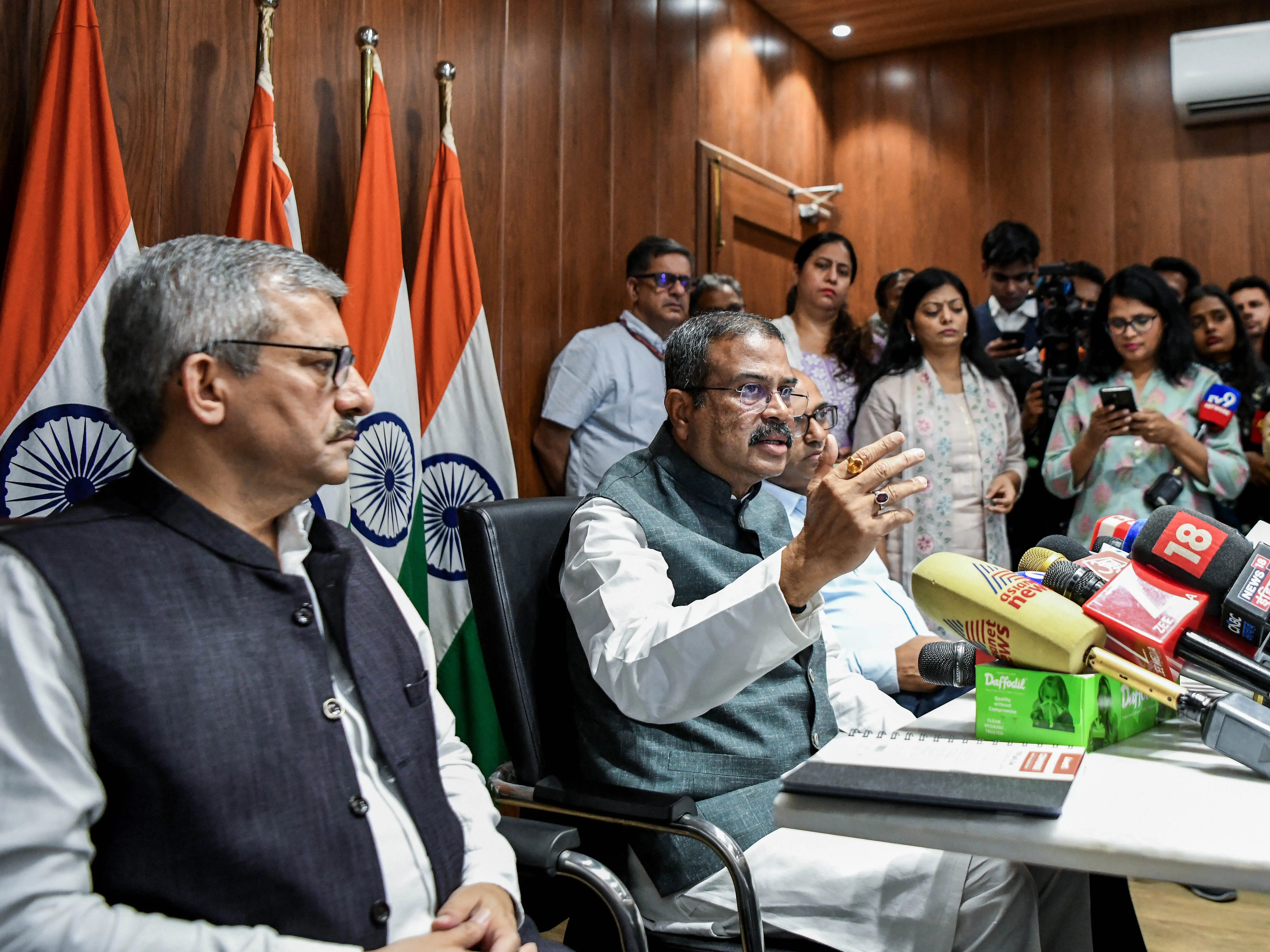 NEET-UG exam to be fully online from next year: Dharmendra Pradhan admits ‘guess paper’ leak, unveils major overhaul NEET-UG exam to be fully online from next year: Dharmendra Pradhan admits ‘guess paper’ leak, unveils major overhaul