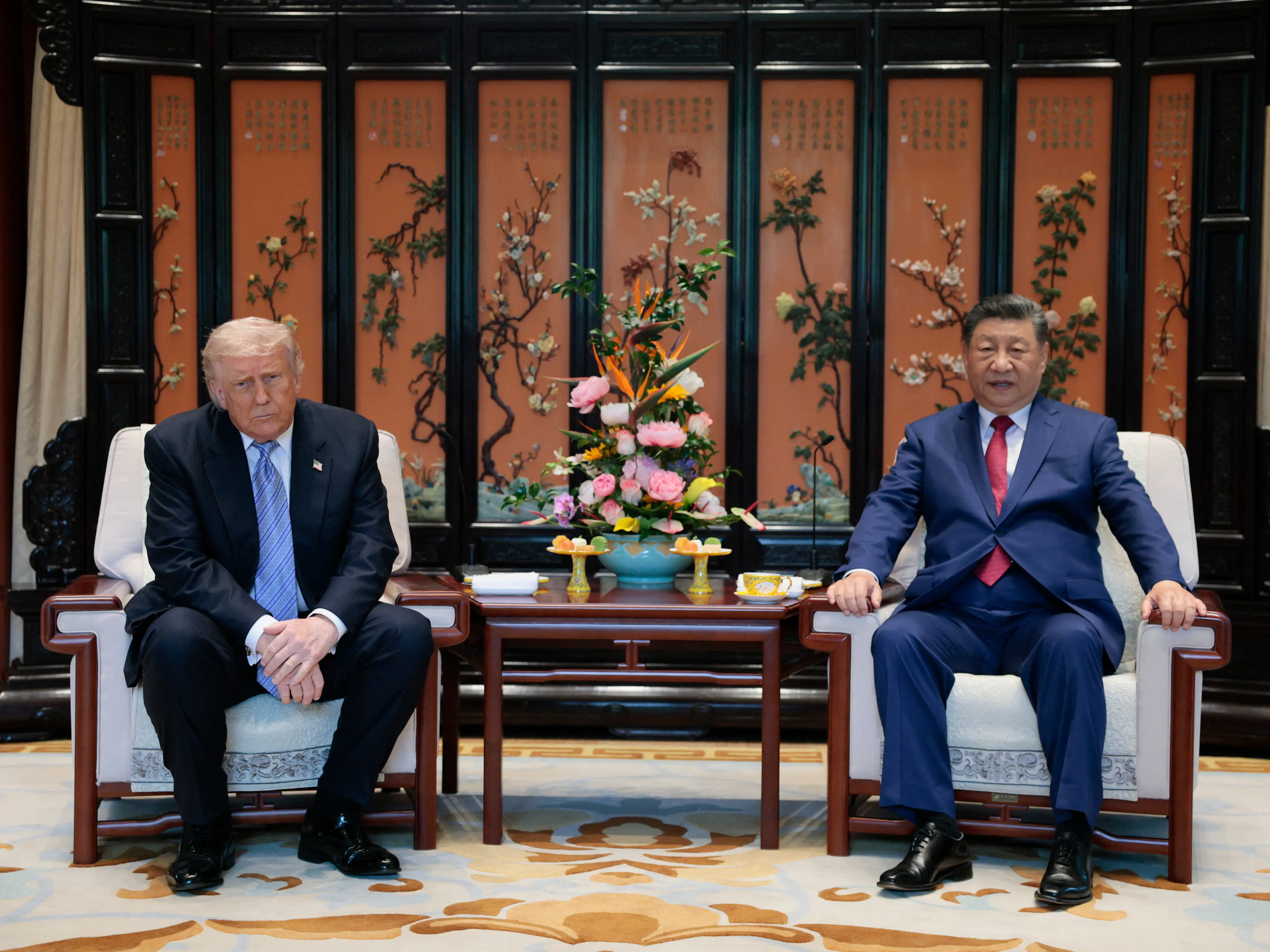 'The sofa was clearly higher': Here's how social media reacted to Trump-Xi viral video
