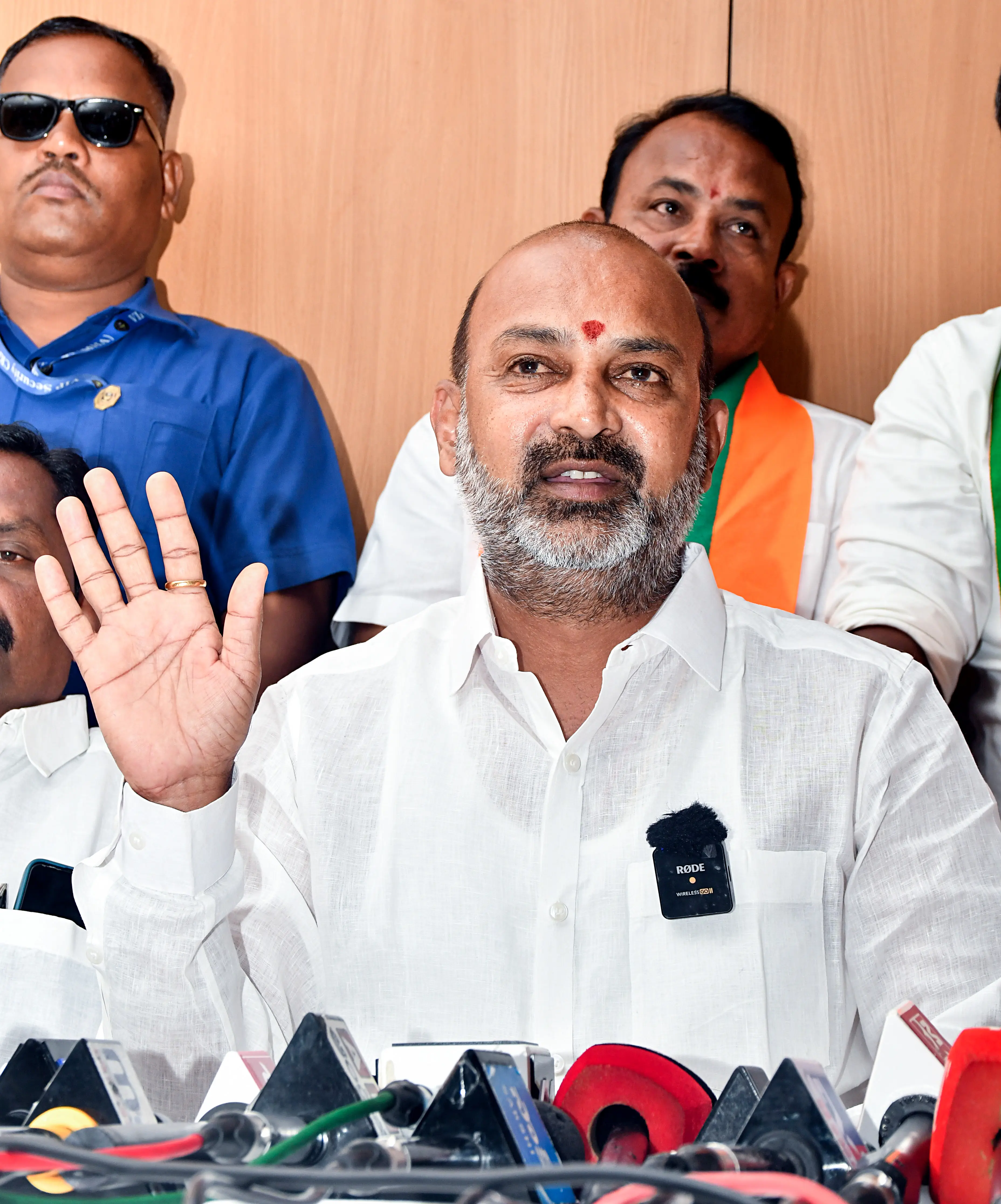 Union Minister Bandi Sanjay says ‘all are equal before law’ after his son surrenders in POCSO case