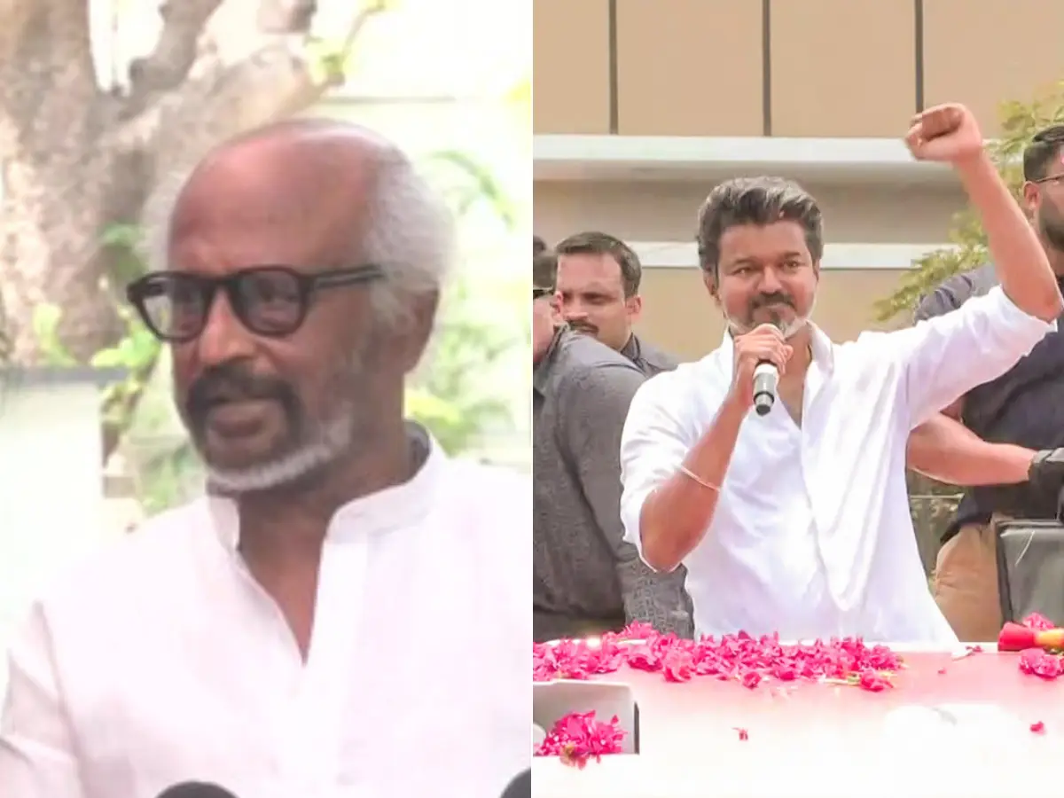 Rajinikanth breaks silence on Vijay becoming Tamil Nadu CM, says friendship with MK Stalin is beyond politics