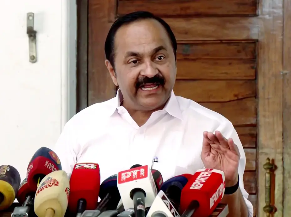 CM-elect VD Satheesan unveils Kerala cabinet ahead of swearing-in ceremony on Monday CM-elect VD Satheesan unveils Kerala cabinet ahead of swearing-in ceremony on Monday